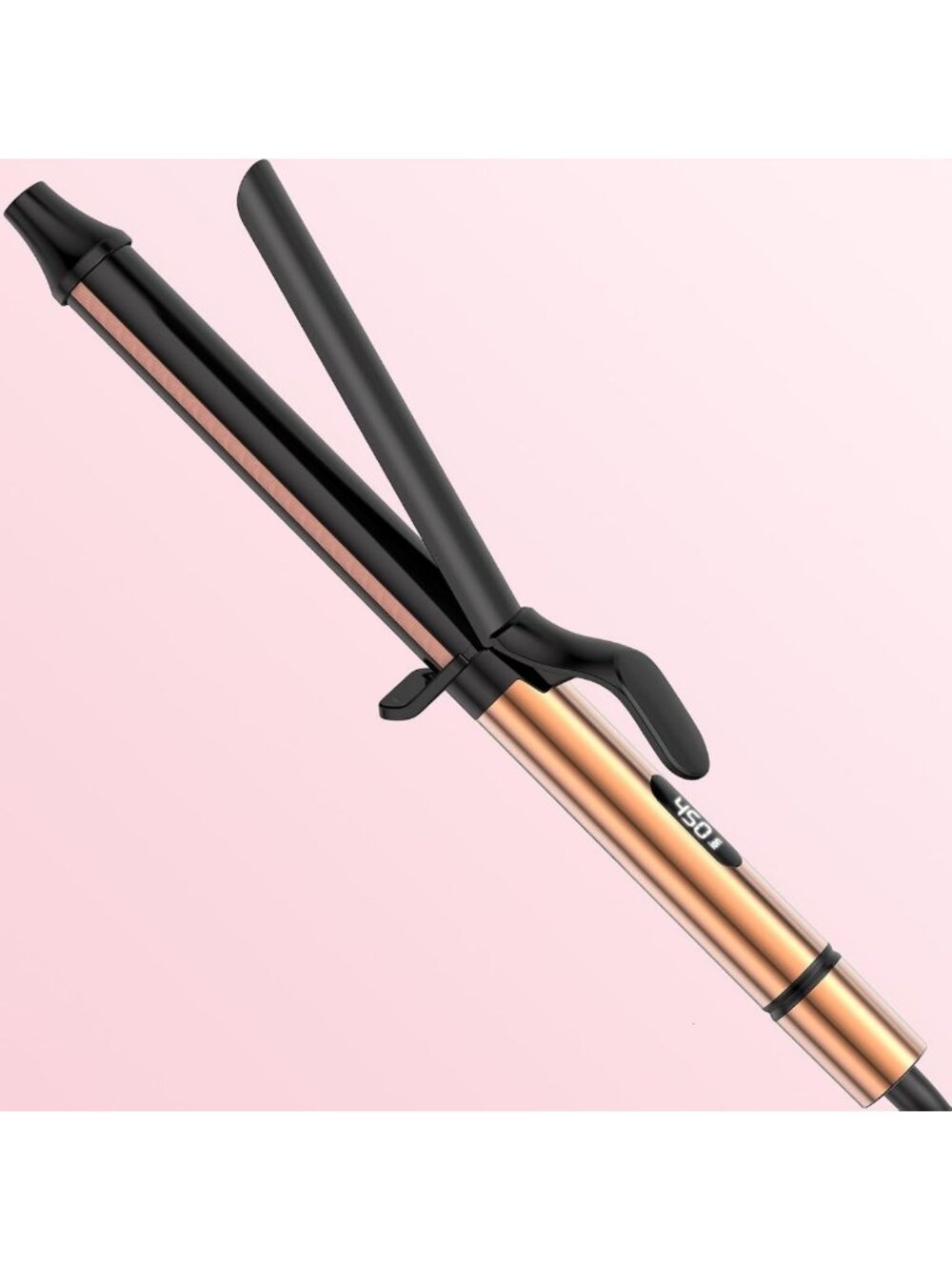Dual Voltage 1.25 Inch Curling Iron - Versatile Travel Hair Curler for Waves